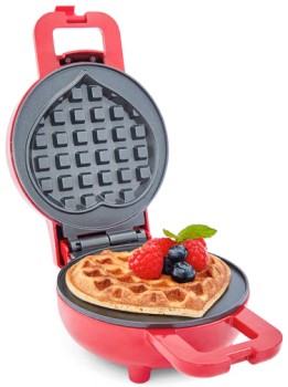 Mini+Heart+Waffle+Maker