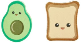 2+Pack+Avocado+and+Toast+Sponges