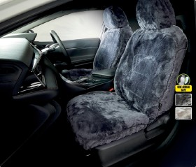 Silver+Cloudlux+Sheepskin+Seat+Covers