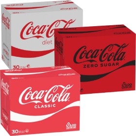 Coca-Cola+Classic%2C+Diet+or+Zero+Sugar+Soft+Drink+Varieties+30+x+375ml