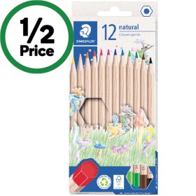 Staedtler+Natural+Coloured+Pencils+Pk+12