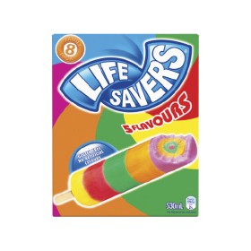 Peters+Lifesavers+Icy+Poles+530ml+Pk+8