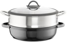 The+Cooks+Collective+Saute+Pan+with+Steamer+28cm