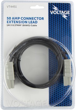 Voltage+50AMP+Connector+Extension+Leads