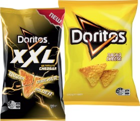 Doritos-Corn-Chips-150170g-Selected-Varieties on sale