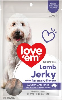 Love%26%23039%3Bem+Grainfree+Real+Meat+Treats+200g+Selected+Varieties