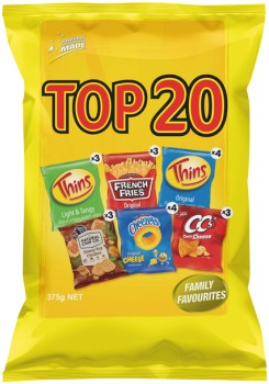 Fun+Faves+Multipack+18+Pack%2C+Top+20+or+Thins+Favourites+Chips+20+Pack