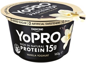 Danone+YoPRO+Protein+Yoghurt+160g+Selected+Varieties