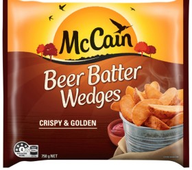 McCain+Beer+Batter+Chips+or+Wedges+750g+Selected+Varieties