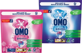 OMO+Active+3+in+1+or+Laundry+Capsule+with+Comfort+17+Pack