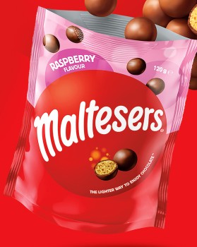 NEW+Maltesers+Raspberry+Flavour+Share+Pack+120g