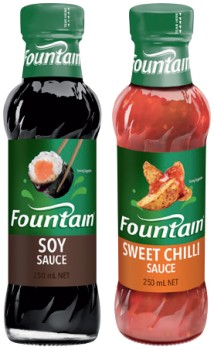 Fountain+Sauce+250mL+Selected+Varieties