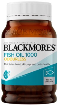 Blackmores+Odourless+Fish+Oil+1000mg+Capsules+200+Pack%5E