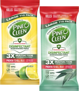 Pine+O+Cleen+Disinfectant+Wipes+110+Pack