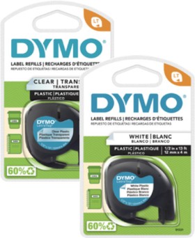 Dymo+Clear+or+Plastic+Tape+1+Each