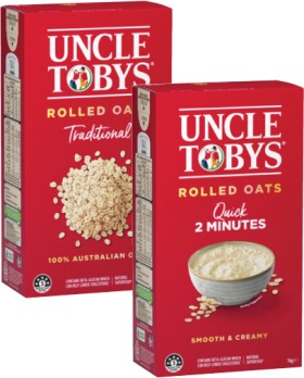 Uncle-Tobys-Oats-1kg on sale