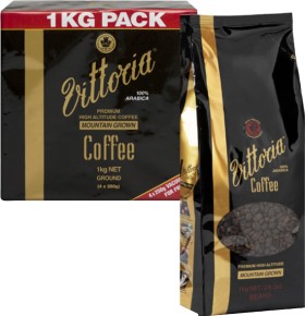 Vittoria+Mountain+Grown+Coffee+Beans+or+Ground+1kg