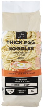 Coles+Asia+Thick+Egg+Noodles+340g