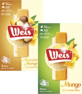 Weis+Ice+Cream+Bars+4+Pack-6+Pack+264mL-280mL