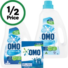 OMO+Laundry+Liquid+2+Litre+or+Powder+2+kg