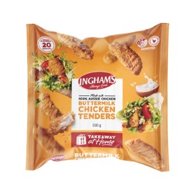 Ingham%26rsquo%3Bs+Original+or+Spicy+Buttermilk+Chicken+Tenders+550g+%26ndash%3B+From+the+Freezer