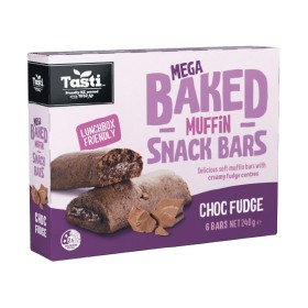 Tasti+Mega+Baked+Muffin+Snack+Bars+240g+Pk+6