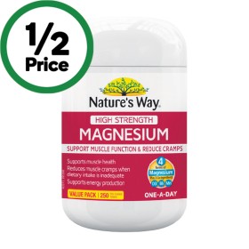 Nature%26rsquo%3Bs+Way+High+Strength+Magnesium+Tablets+Pk+250%7E