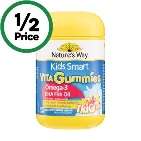 Nature%26rsquo%3Bs+Way+Kids+Smart+Vita+Gummies+Omega+3+DHA+Fish+Oil+Pk+120%7E