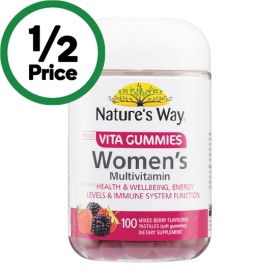 Nature%26rsquo%3Bs+Way+Vita+Gummies+Women%26rsquo%3Bs+Multivitamin+Pk+100%7E