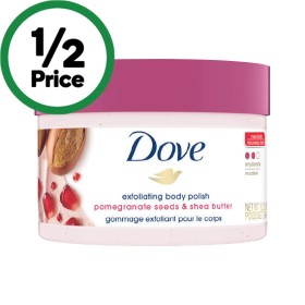 Dove+Exfoliating+Body+Polish+Pomegranate+%26amp%3B+Shea+Butter+298ml