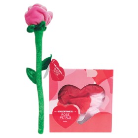 Valentine%26rsquo%3Bs+Day+Plush+Rose+or+Rose+Petals+Pk+60+%26ndash%3B+Assorted