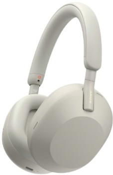 Sony+WH-1000XM5+Wireless+Headphones+-+Silver