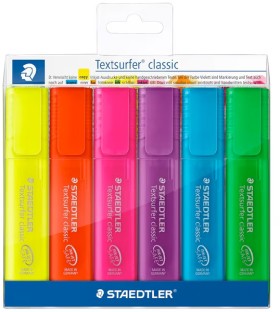 Staedtler+Textsurfer+Highlighters+6+Pack+-+Rainbow