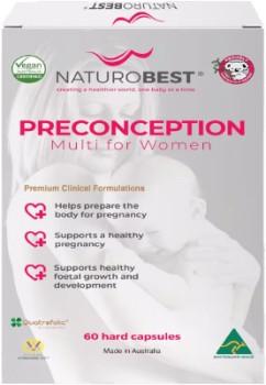 Naturobest+Preconception+Multi+for+Women+60+Capsules