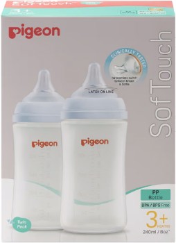 Pigeon+SofTouch+III+PP+Baby+Bottle+2+x+240ml