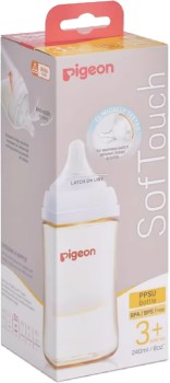 Pigeon+SofTouch+III+PPSU+Baby+Bottle+240ml