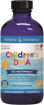 Nordic+Naturals+Childrens+DHA+Strawberry+237ml