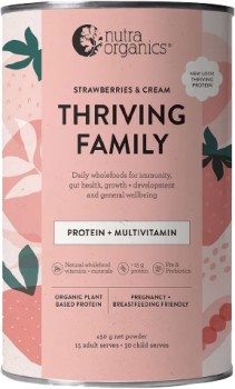 Nutra+Organics+Thriving+Protein+Strawberries+%26amp%3B+Cream+450g