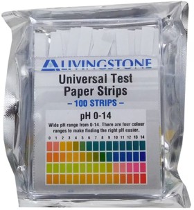 Livingstone+Universal+Test+Paper+Strips+PH+0-14+100+Pack