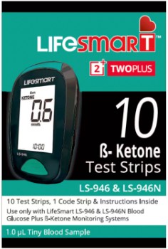 LifeSmart+TwoPlus+Ketone+Test+Strips+10+Strips