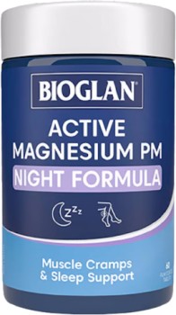 Bioglan+Active+Magnesium+PM+Night+Formula+60+Tablets