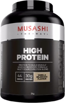 Musashi+High+Protein+Vanilla+Milkshake+2Kg