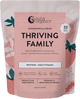 Nutra+Organics+Thriving+Family+Protein+Strawberries+%26amp%3B+Cream+1kg