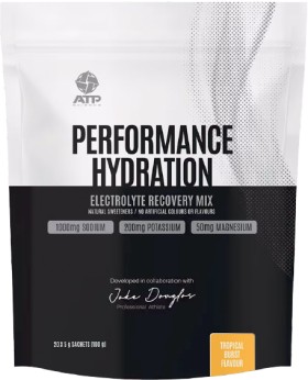 ATP+Science+Performance+Hydration+Electrolyte+Recovery+Mix+Tropical+20+X+5g+Sachets