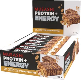 Musashi+Energy+Bars+Peanut+Butter+12+x+58g