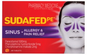 Sudafed+PE+Sinus+%2B+Allergy+%26amp%3B+Pain+Relief+48+Tablets