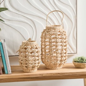 Bonnie+Woven+Lantern+by+Habitat