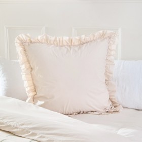 Petina+Ruffle+European+Pillowcase+by+Habitat