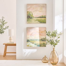 Quiet+Fields+Framed+Canvas+Wall+Art+by+Habitat