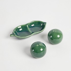 Peas-in-a-Pod-Salt-Pepper-Shaker-3-Piece-Set-by-Habitat on sale